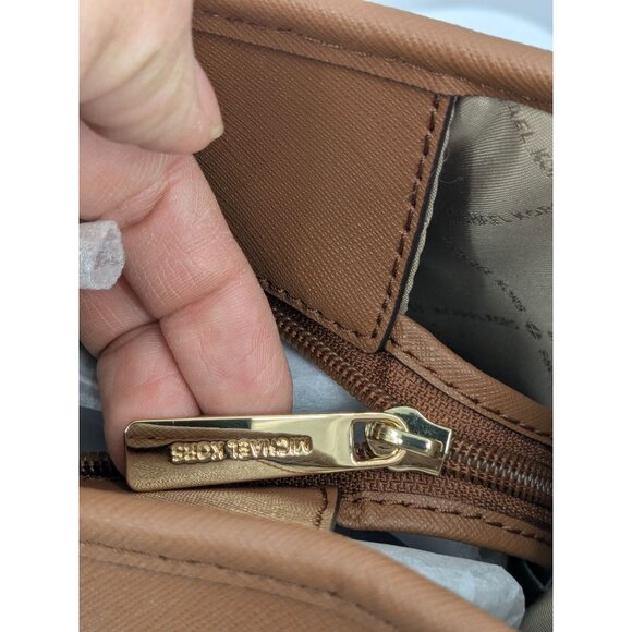 Michael Kors Jet Set Travel Leather Tote Bag Luggage Shoulder Carryall Classic - Picture 3 of 16